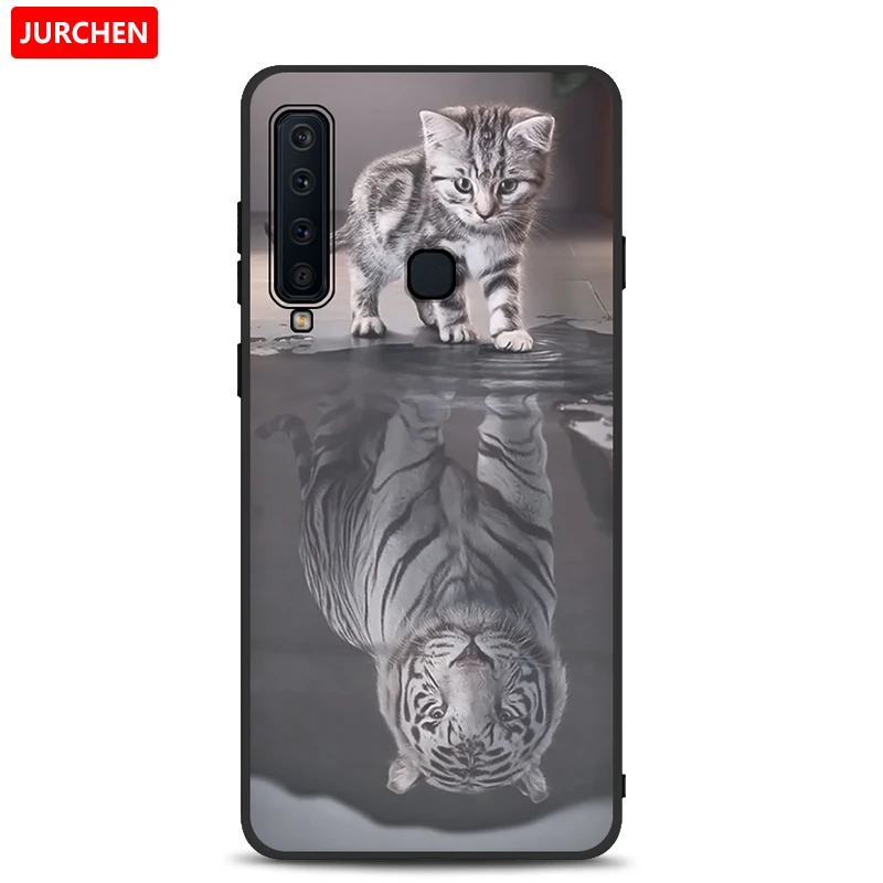13 Чехол jurchen для samsung Galaxy A9 A920F, задняя крышка, силиконовый милый мультяшный TPU мягкий чехол для samsung A9S A9200, чехол для телефона - Цвет: 13