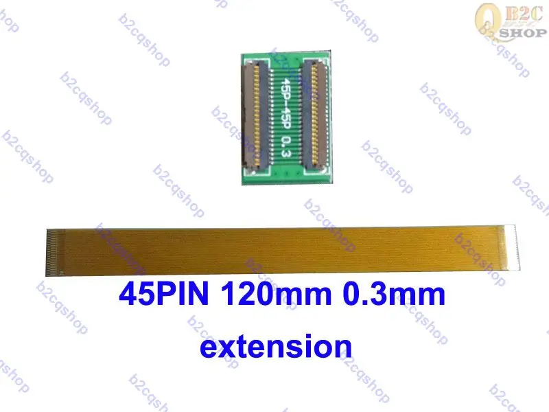 Удлинительный кабель MIPI для разъема 45 pin ZIF 0 3 мм FFC FPC extend|zif to|zif connector adapterzif |