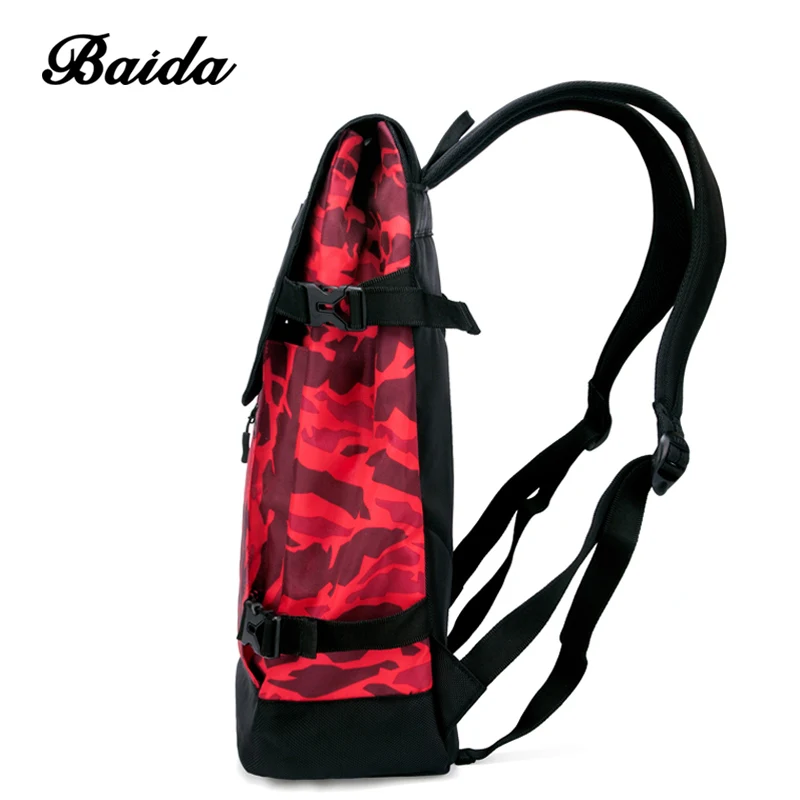 Красивые камуфляжные Рюкзак Тенденции моды Bagpack рюкзак стиль Для женщин Сумки для спорта и отдыха рюкзак Zaino для Для мужчин