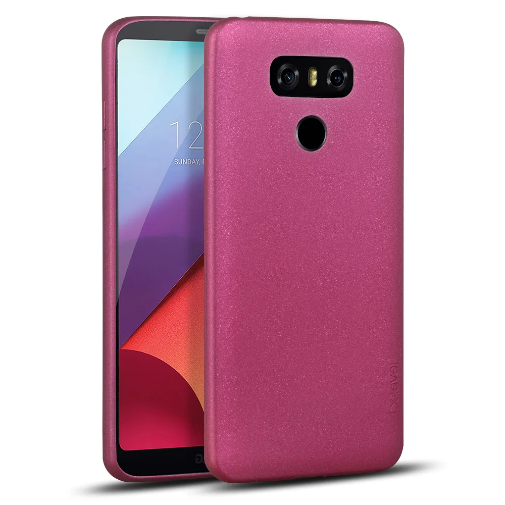 X-Level Ultra Thin Silicone Case For LG G6 Matte Silky 360 Full Protection Shockproof Back Cover |