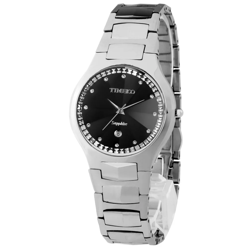 Новые модные Time100 мужские часы ремешок из вольфрамовой стали сапфирмое стекло