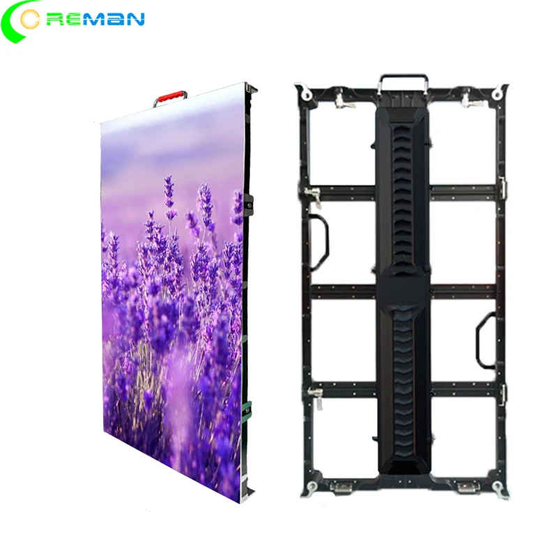 AC110V/220 В энергосберегающие P3.91 P4.81 HD RGB afficheur светодиодная Матрица рамка для
