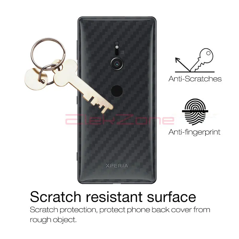 5 шт./лот для Sony XA XA1 XA2 Ultra XZ Premium 3D углеродное волокно протектор Xperia XZ1 XZ2 Compact Plus