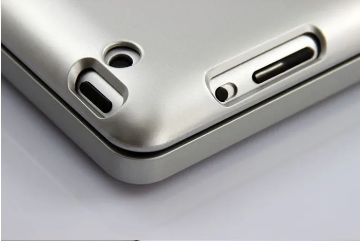 Для Apple iPad 4 Woreless bluetooth чехол Полный корпус крышка алюминиевая Bluetooth клавиатура Встроенный 4000 мАч для Apple iPad 2 3 4+ ручка