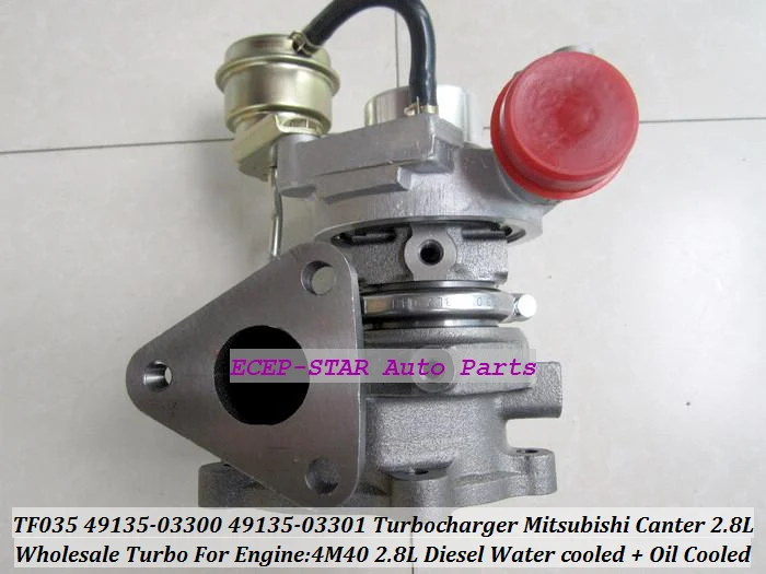 TF035 TF035HM 12T 4 49135 03300 03301 турбокомпрессор турбо для mitsubishi Canter 2.8L 4M40 4M40T дизель с