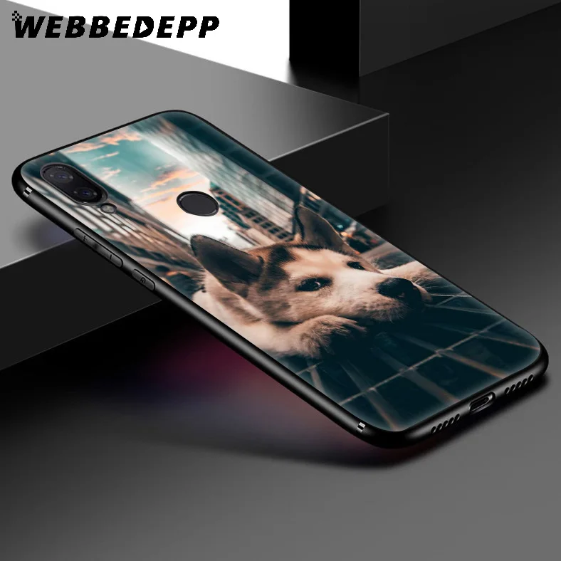 WEBBEDEPP Husky Cute Simple Wolf Soft Case for Xiaomi Redmi K20 7A 4A 4X 5 5A 6 6A S2 Note 8 4 7 Pro Plus Prime |