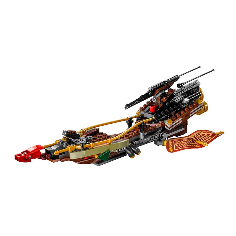 Совместимо с lego Ninjagoes 70623 06045 360 шт. блоки Ninjago фигурка игрушки для теней детей