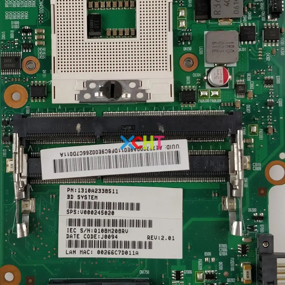 V000245020 6050A2338501-MB-A02 HM55 для Toshiba Satellite L630 ноутбук Тетрадь Материнская плата Рабочая и отлично работает