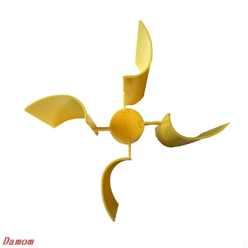 Мини ветряная турбина лезвие вертикальной оси микро-лопасти генератора