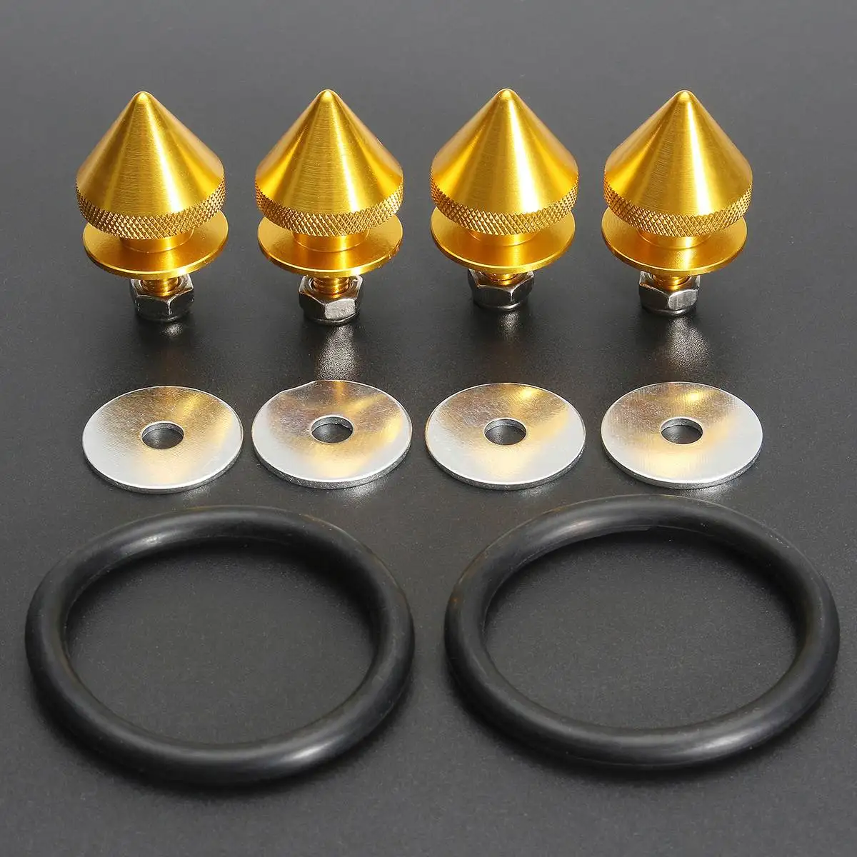 1 комплект автомобильные колпачки для переднего бампера быстроразъемные