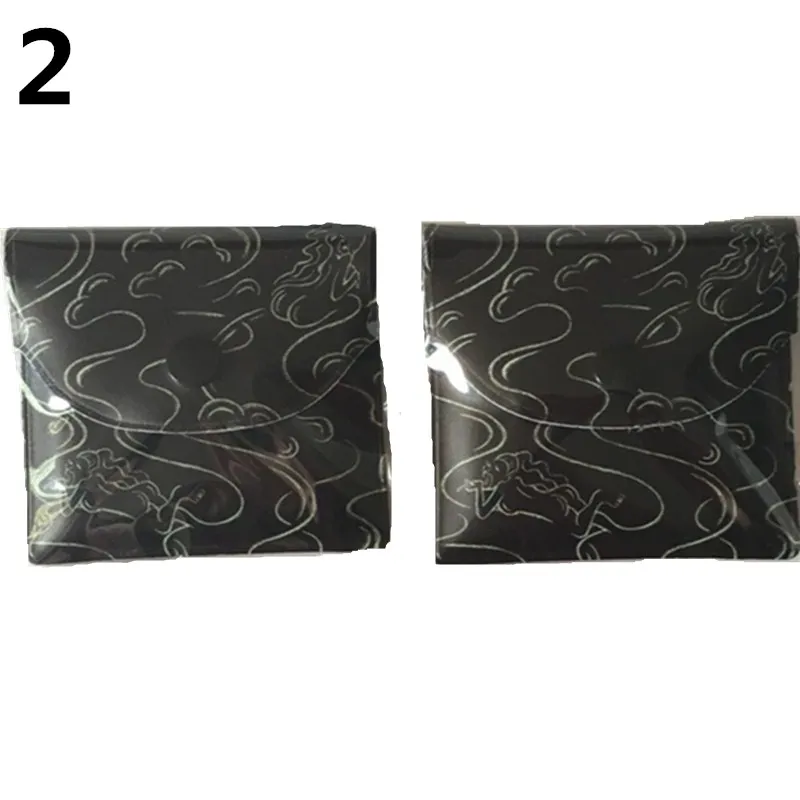 2 шт./лот пепельница мини маленький кожаный карманный моющийся сигарета сумка для