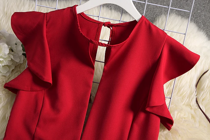 ALPHALMODA летние женские сексуальные комбинезоны с глубоким v-образным вырезом, однотонные прямые длинные штаны, женские вечерние комбинезон, комплект одежды