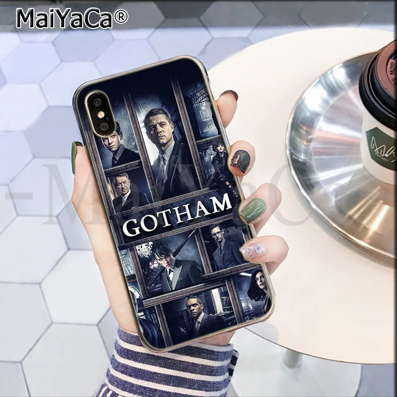 9 MaiYaCa Американский ТВ Gotham окрашенный чехол Красочный стиль дизайн сотовый Чехол для телефона для iPhone 8 7 6 6S Plus X XS max 5 5S SE XR - Цвет: 9