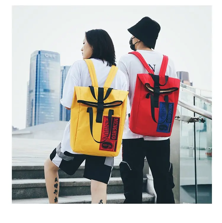 Желтый черный рюкзак для женщин отдыха и путешествий ноутбук рюкзаки желтый