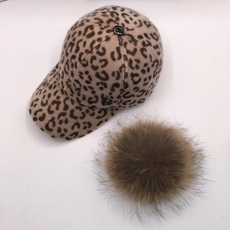 Winter hats for women joker topi leopard baseball cap is the bulb warm hat | Аксессуары для одежды