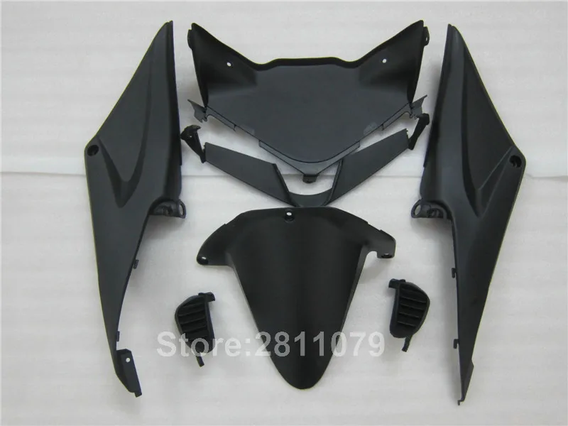 Литье под давлением 100% подходит для Honda CBR600RR 05 06 красный черный Обтекатели набор