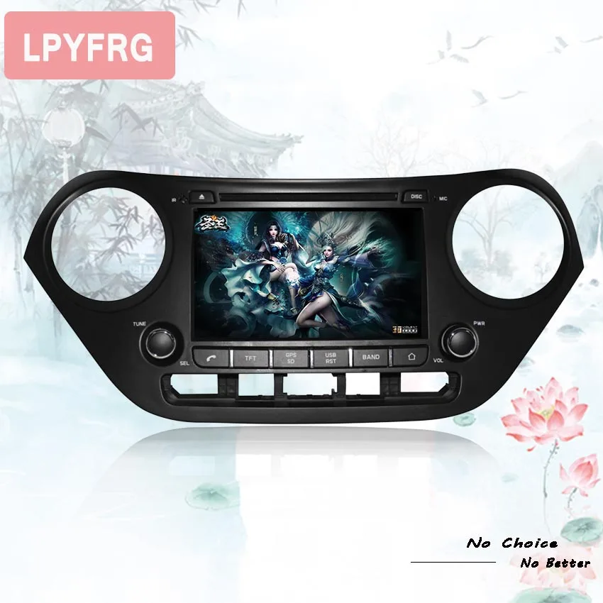 2 DIN 4G RAM android 10 0 автомобильный DVD для Hyundai Grand i10 2014 2015 2018 Восьмиядерный 64G ROM радио GPS