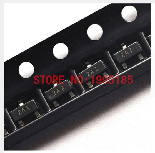 

50pcs SMD transistor MMBT3906(2A) 200mA/40V PNP SOT-23 transistor,2N3906 3906 New & original