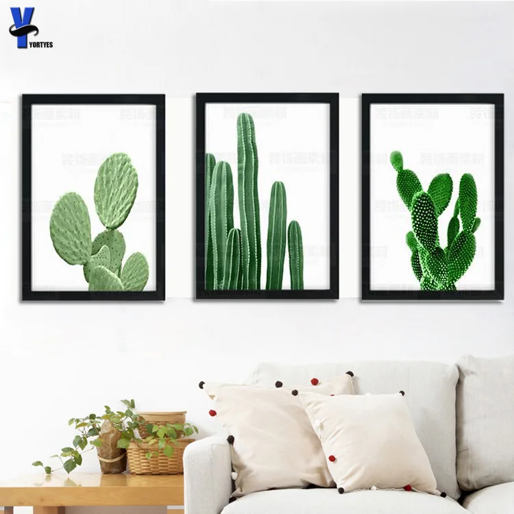 Картина на холсте в скандинавском стиле кактус горячая любовь дух жизнь