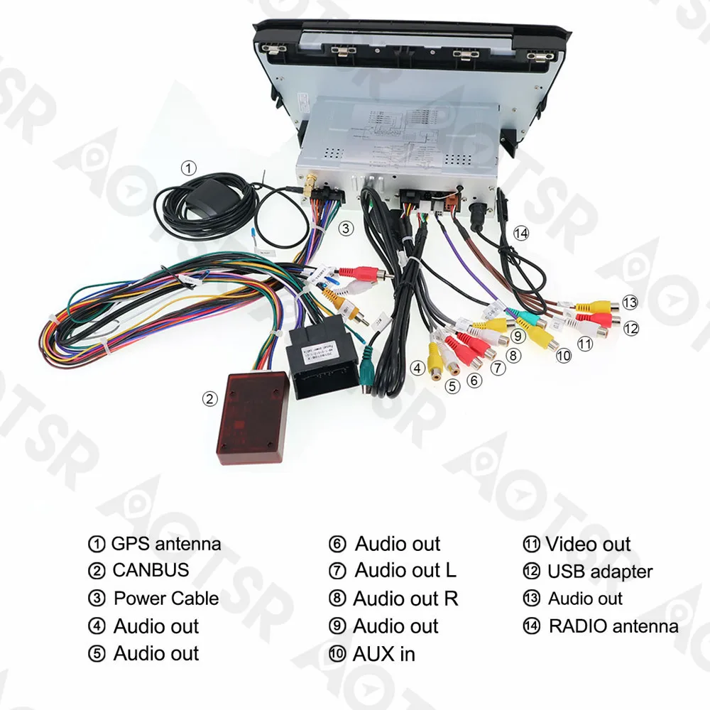 Aotsr Android 8 0 GPS навигация автомобильный DVD плеер для Skoda Fabia 2015-2017 нет стерео блок 2 Din