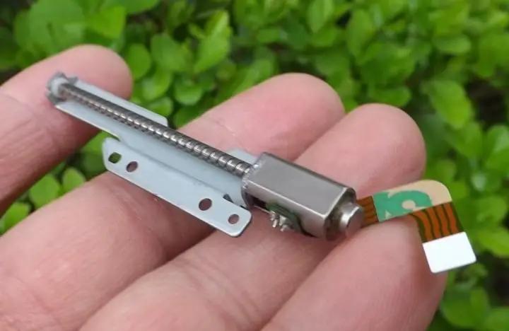 Микро шаговый двигатель винтовой стержень 2 фазы 4 провода без слайдера DIY