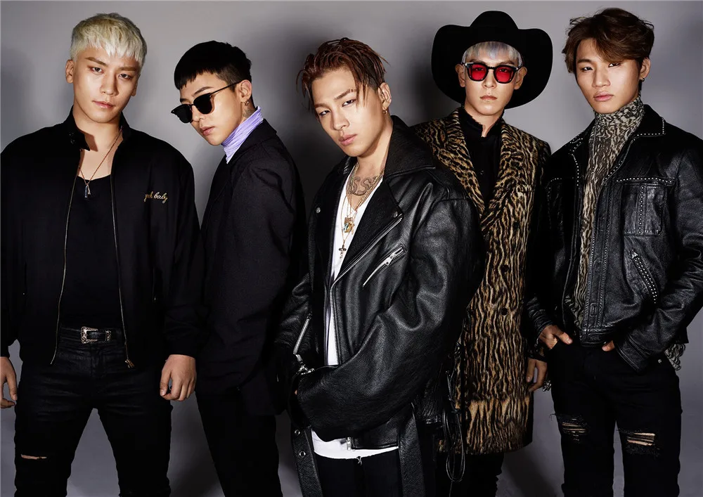 BIGBANG плакаты настенные наклейки ясное изображение белая бумага с покрытием печатает гостиная спальня