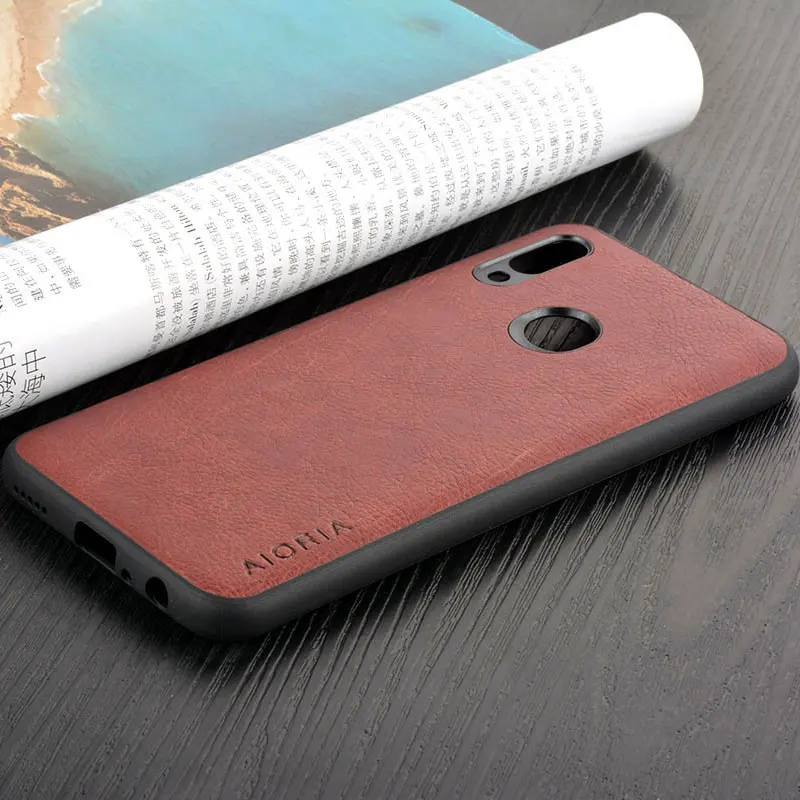 Чехол для Huawei P smart 2019 6 21 &quot роскошный винтажный кожаный чехол с отделением карт