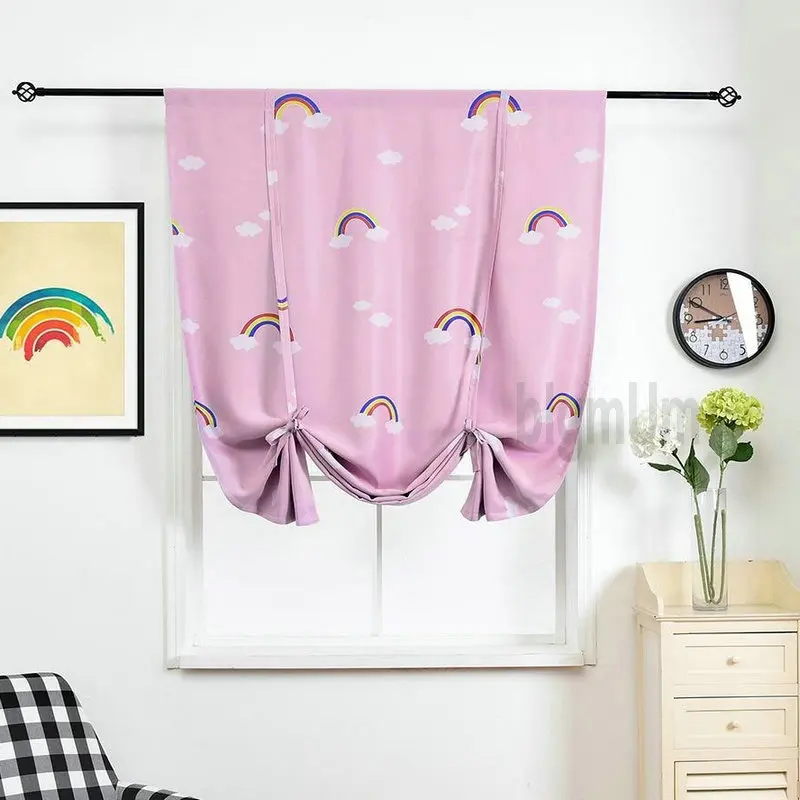 Римские шторы в повседневном стиле зернистые для детей окон карманные с