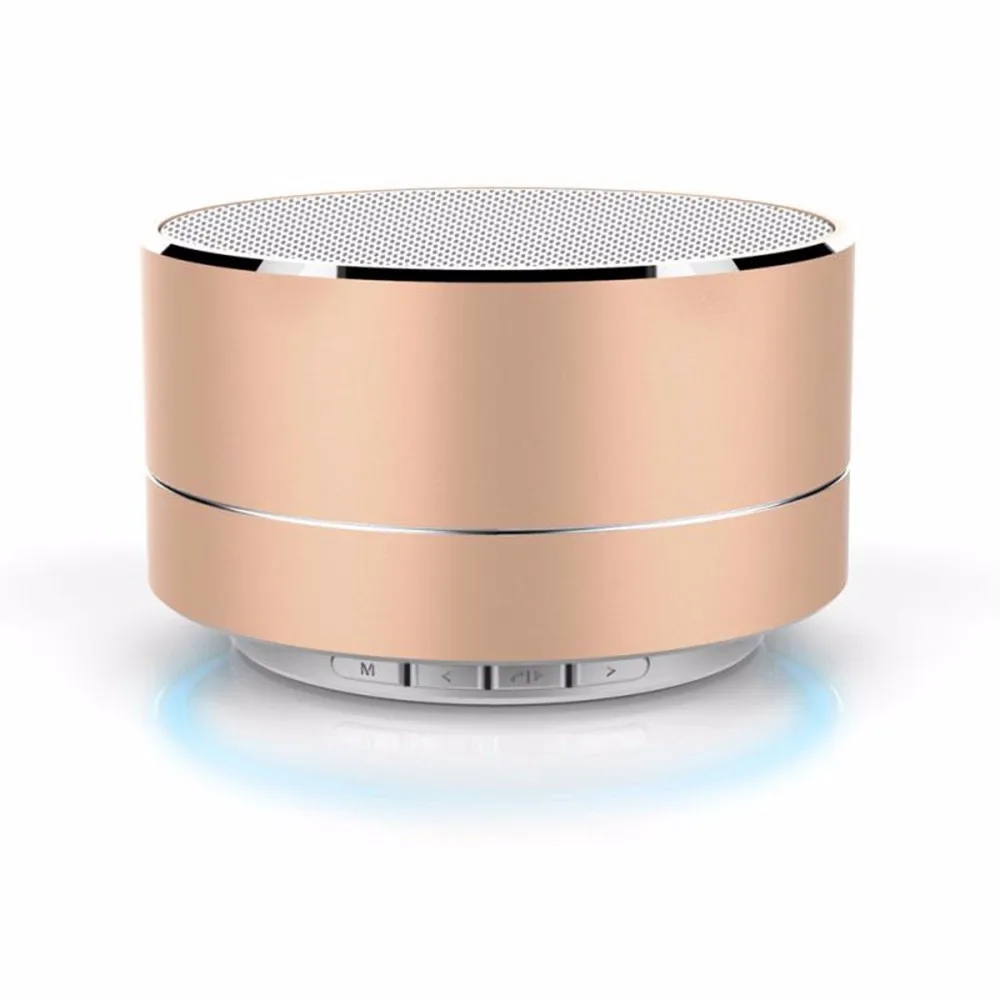 Светодиодный Портативный Беспроводной Bluetooth Динамик стерео мини динамик fm радио