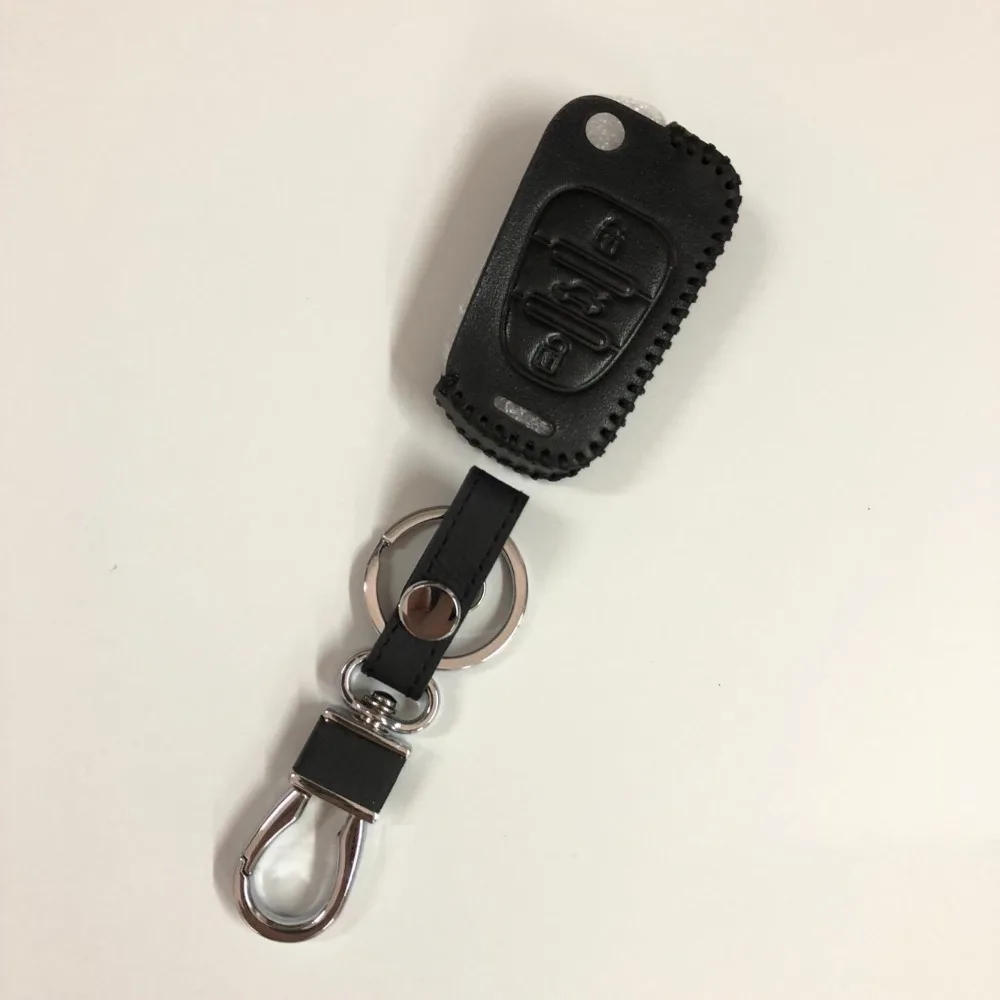 Кожаный чехол для автомобильных ключей Kia Picanto Sportage R Rio K2 K3 K5 K4 Cerato Soul Forte SORENTO Carens Ceed