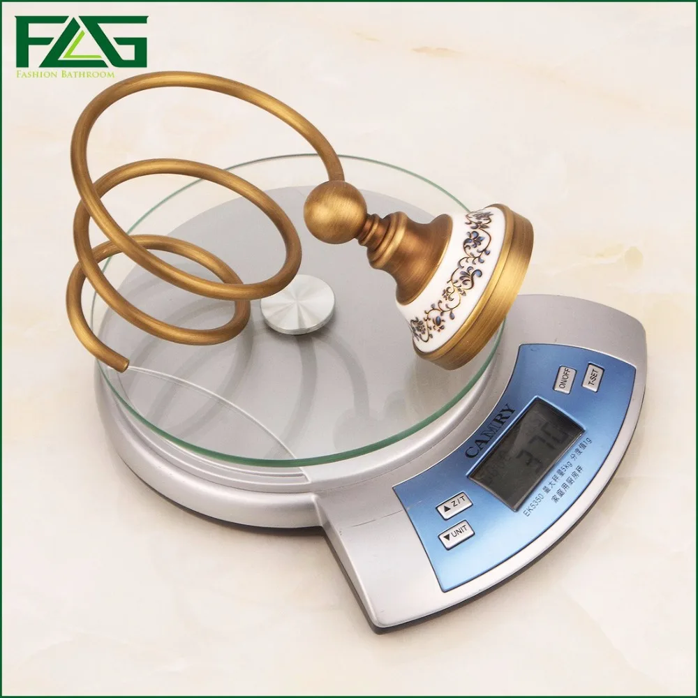 FLG настенный органайзер для хранения фена античный держатель стойки Вешалка