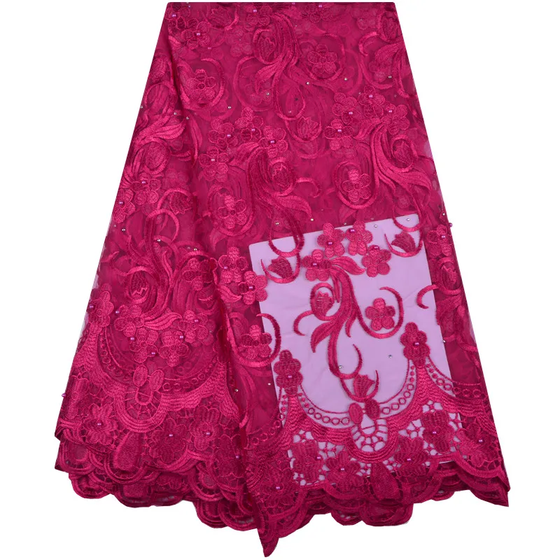 Французское кружевное платье желтое из фатина в нигерийском стиле Сетчатое с