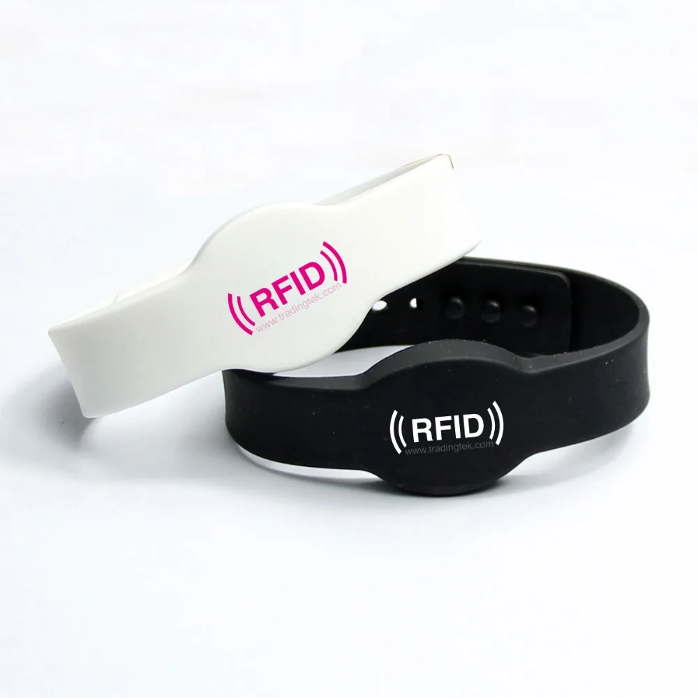 WB04 силиконовый RFID браслет частота 125 кГц для контроля доступа 330 бит R/W ISO18000-2 с