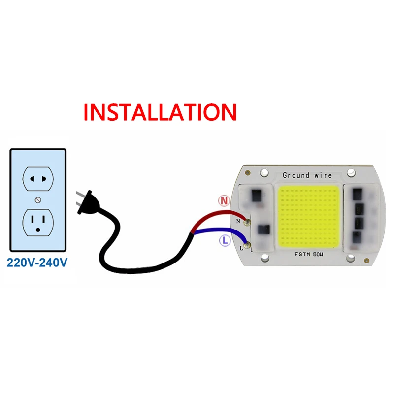 Чип для светодиодной лампы с COB матрицей 5 Вт 20 30 50 220 В 110 В|ic driver|cob lampled cob |