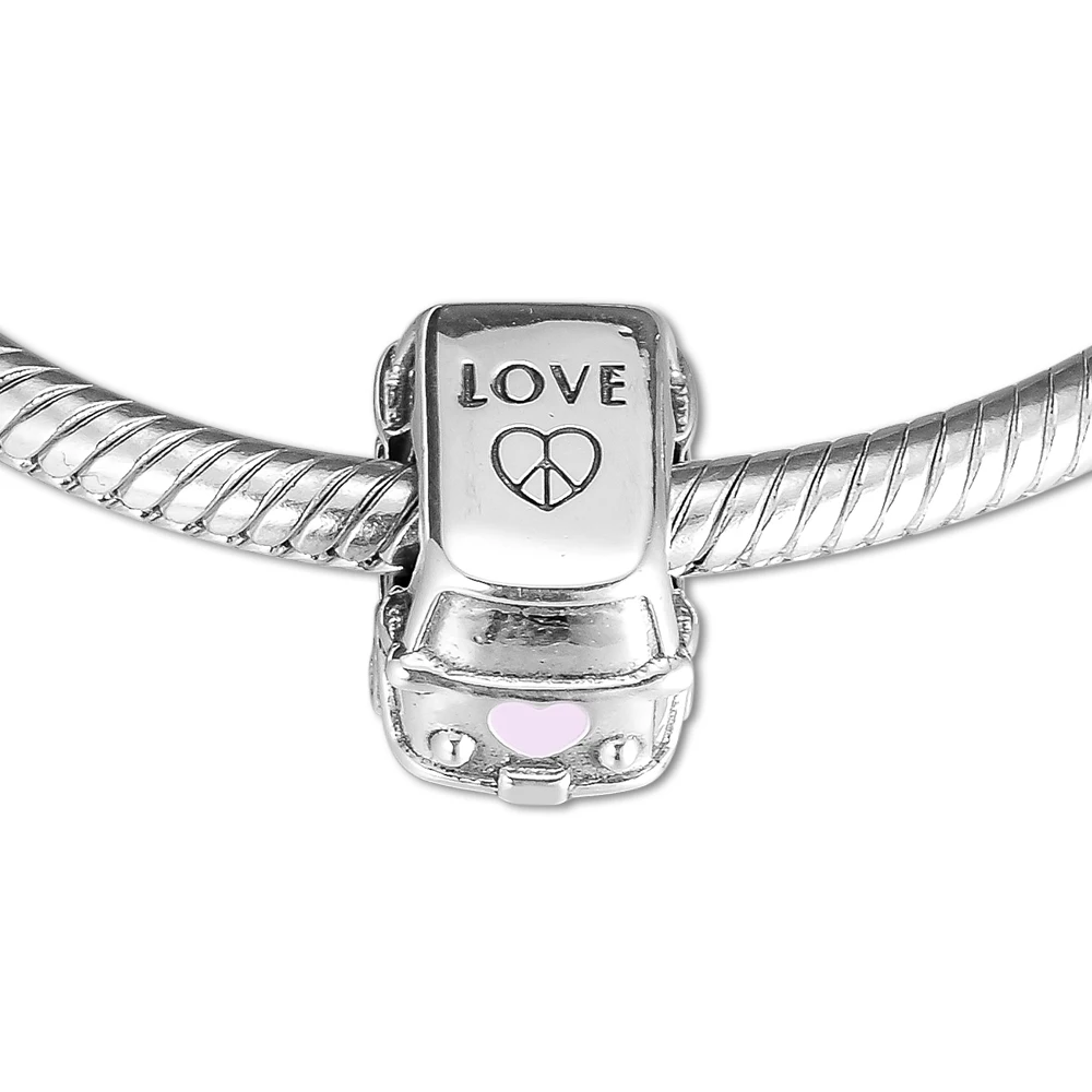 

DIY Fits for Pandora Charms Bracelets Camper Van Beads 100% 925 Sterling-Silver-Jewelry Free Shipping