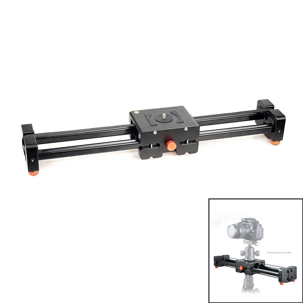 Commlite CS V500 выдвижной Видео слайдер 50 см Dolly трек Стабилизатор 100 фактическое