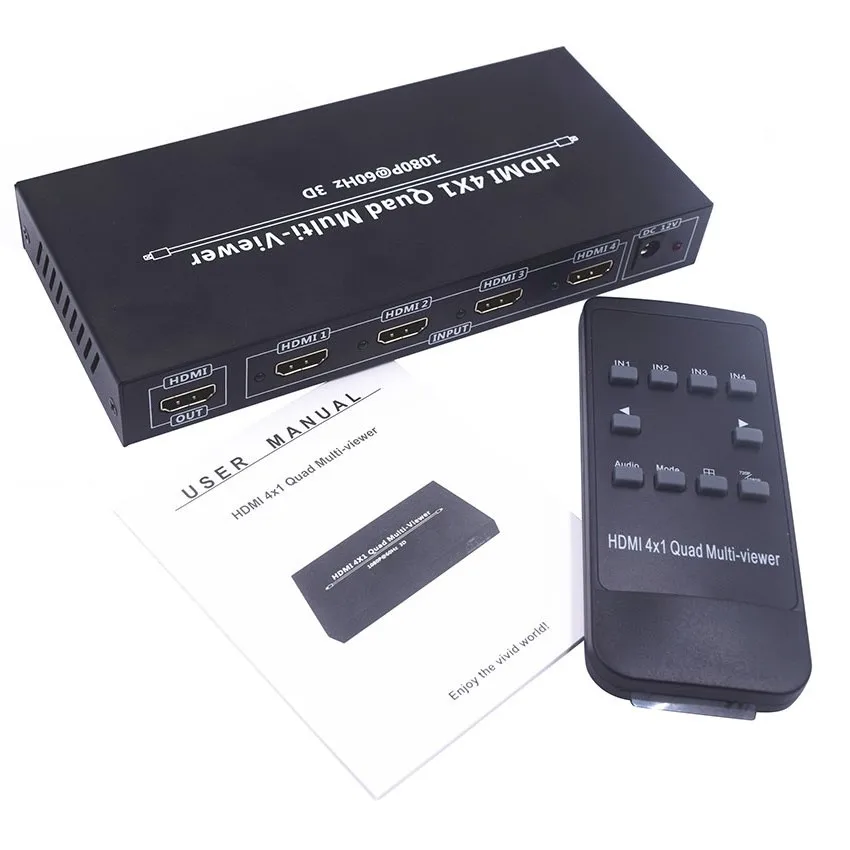 TOFOCO 4X1 HDMI мультипросмотр четырехэкранный в режиме реального времени с функцией