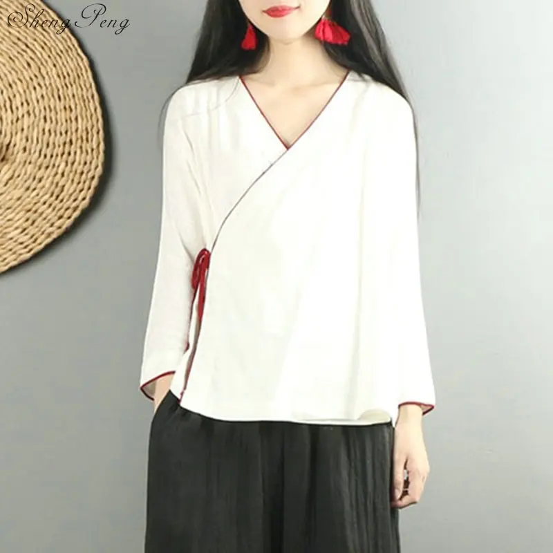 Traditional chinese clothing for women cheongsam top womens tops and blouses elegant ladies retro style tops G164