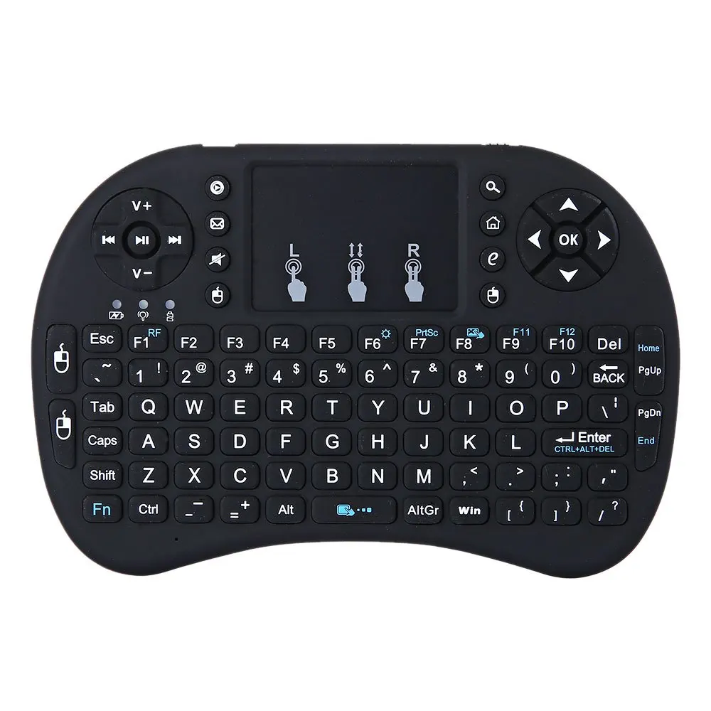 V8 Портативный 2 4 ГГц Беспроводной Air Мышь Gaming Keyboard Combo Совместимость с ПК