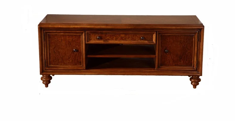 Американский кантри древесины корпуса аудио-с кабинет гостиная простой