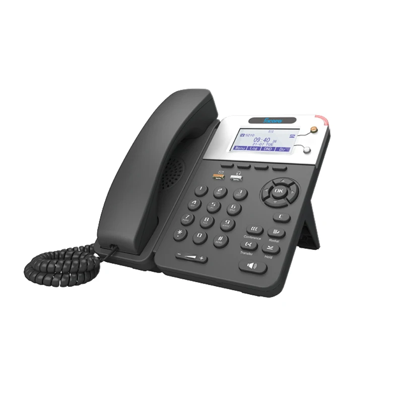 

Заводская цена, интеллектуальный SIP 2-линейный IP-телефон, настольный телефон VOIP IPH330