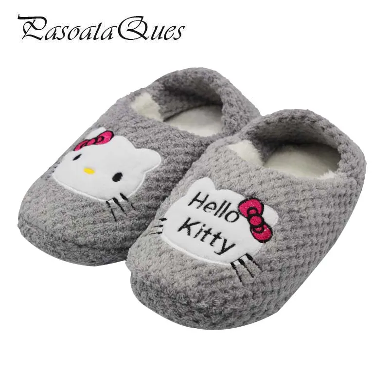 

2017 Autumn Winter Women Slippers Cute Comfortable Leisure Home Flats House Indoor Women Shoes PasoataQues Brand Q3
