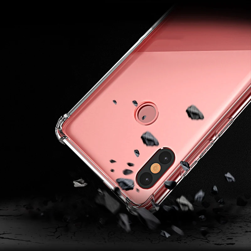 Прозрачный противоударный чехол с воздушной подушкой для Xiaomi Mi 9 8 SE Lite Note Max 3 Play