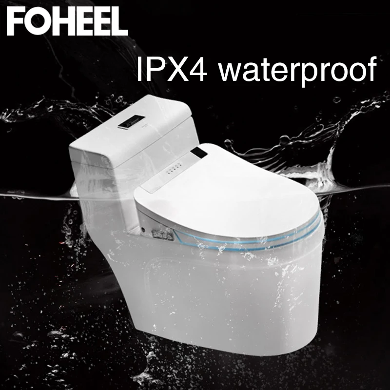 FOHEEL розовое золото умное сиденье для унитаза электронное биде чистое сухое