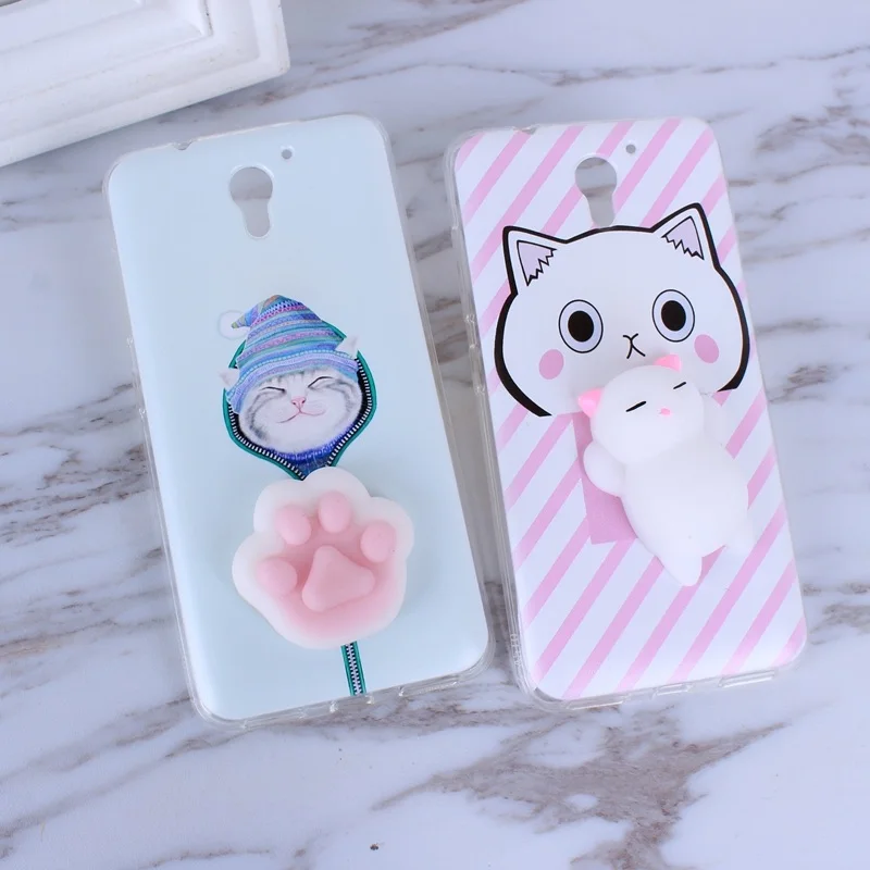 ZTE A610 Cases 3D Squishy Coque Silicone Soft TPU Case For Blade Capa Fundas Cover A510 Phone |