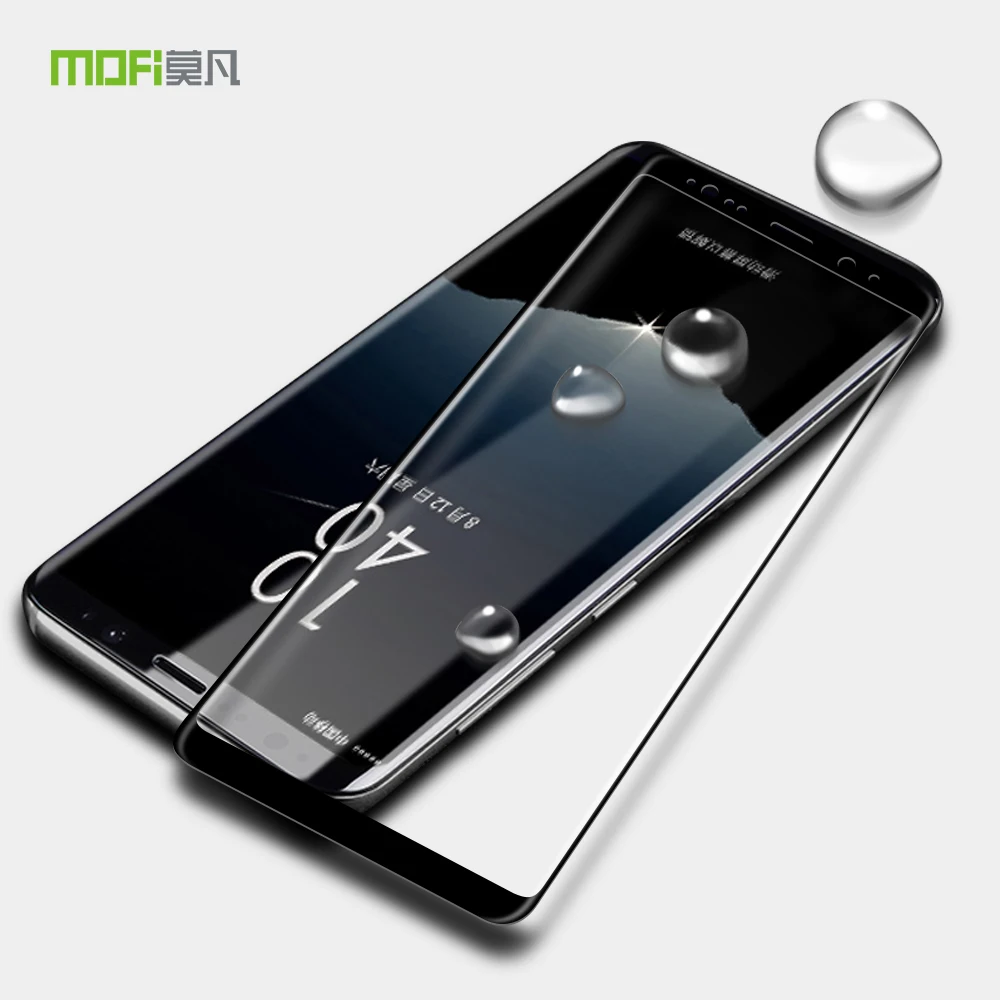 Закаленное стекло для Samsung Galaxy Note 8 оригинальная изогнутая защитная пленка MOFi 3D с