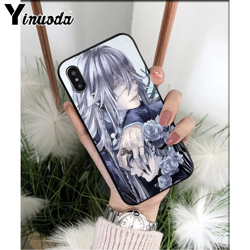Чехол Yinuoda из мягкого силикона и ТПУ для сотовых телефонов iPhone 8 7 6 6S Plus X XS MAX