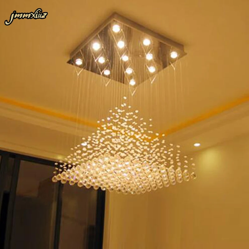 jmmxiuz Modern Crystal chandelier Lights Living room crystal chandeliers Decoration Tiffany Indoor Lighting Lamp Chandeliers