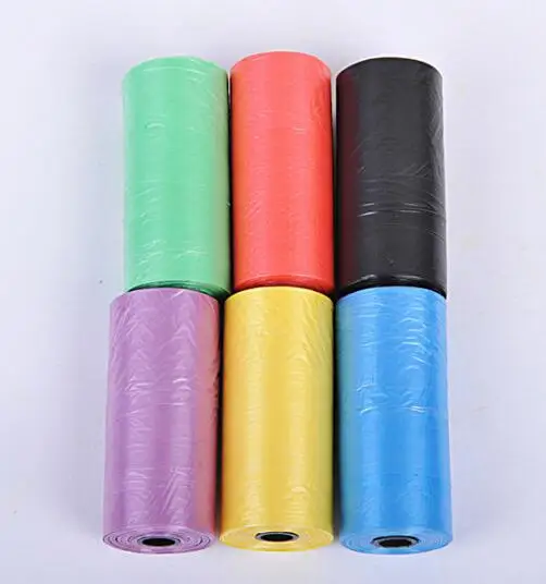 Color random send Портативный дозатор для собак, чехол для мусора, в комплекте, для собак, для сбора мусора, мешки для мусора, поставщик для домашних животных, мешок для мусора - Цвет: Color random send