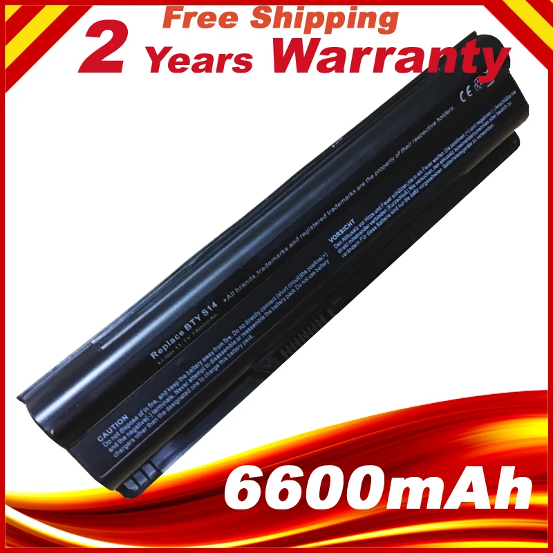 7800 мАч 9 Аккумулятор ноутбука BTY S14 для MSI CR650 FR600 FR700 FX600 FX620 GE620 FX420 GE620DX MS 16G1